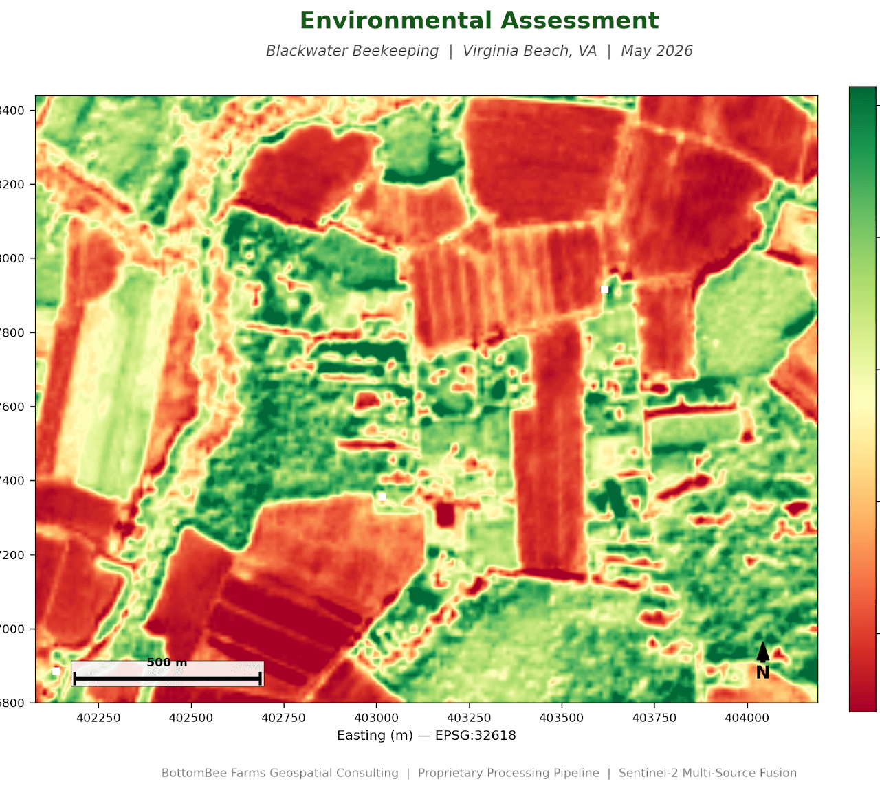 Sample TerraBee vegetation biomass assessment report